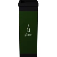 Paperflow Mülleimer 60 l Schwarz