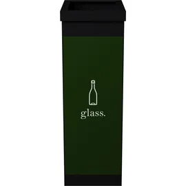 Paperflow Mülleimer 60 l Schwarz