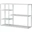 [en.casa] Isojoki Standregal 120 x 35 x 87,5 cm Weiß