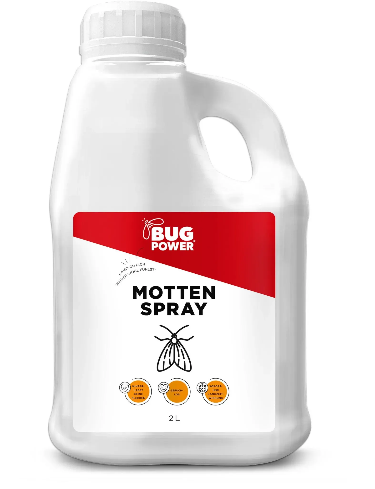 BugPower Motten Spray 2 l