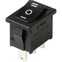 TRU Components TC-13599544 Wippschalter 250 V/AC 6 A 1