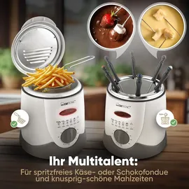 Clatronic FFR 2916 Fondue-Fritteuse