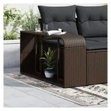 vidaXL Regal 2er Set Braun