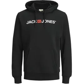 JACK & JONES Logo Kapuzenpullover Black XL
