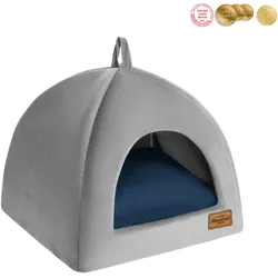 RECOBED Hundebox Welurove grau S 40x40cm