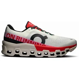 On Cloudmonster 2 Herren Ivory/Red 44,5