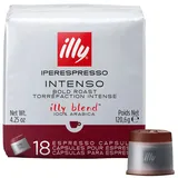 ILLY Espresso Iperespresso Intenso Arabica 18 Kapseln Für Nespresso