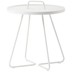 Beistelltische On-the-move Cane-line, Designer Christina Strand, Niels Hvass, 60x52x52 cm