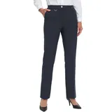 GOLDNER CARLA Bügelfaltenhose Blau 25
