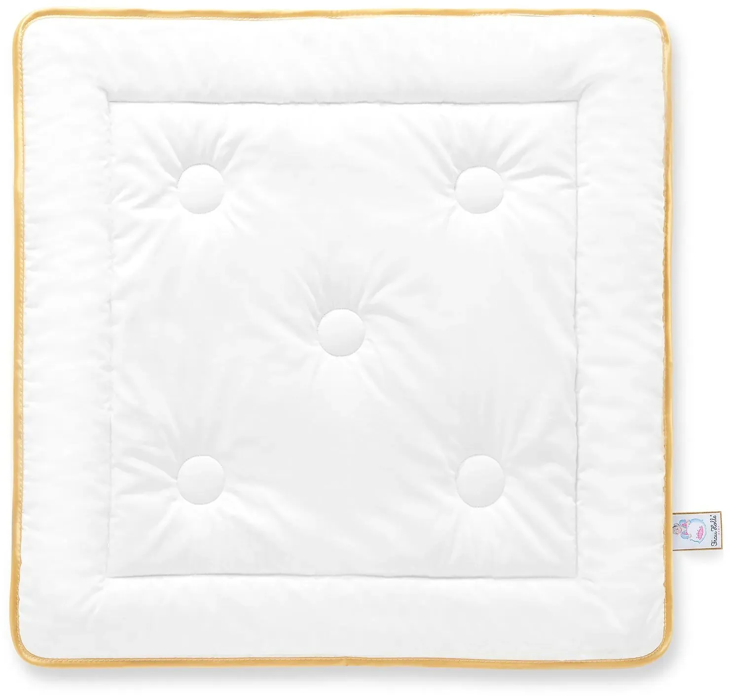 Frau Holle Babyflocke Decke, Füllung: 100% Baumwolle 80x80 cm