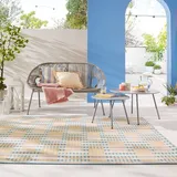 FLAIR RUGS Teppich FLAIR RUGS "Villa" Teppiche Gr. B: 120cm, 3mm, L: 170cm, bunt Outdoor Teppich