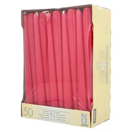 Papstar Spitzkerze 25 cm fuchsia 50 St.