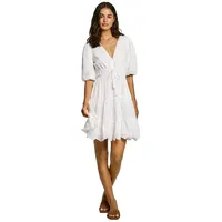 Pepe Jeans Day Kleid - Mousse White - L