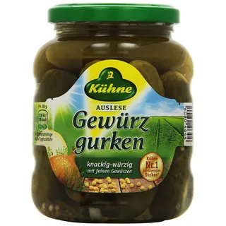 Kühne Gewürzgurken, 370ml