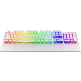 endorfy Omnis Pudding Onyx - Kabelgebunden - USB - Mechanischer Switch - QWERTY - RGB-LED - Weiß - Weiß
