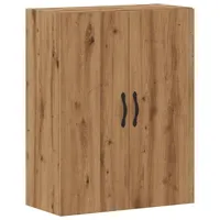 VidaXL Wandschrank Artisan-Eiche 69,5x34x90 cm Holzwerkstoff