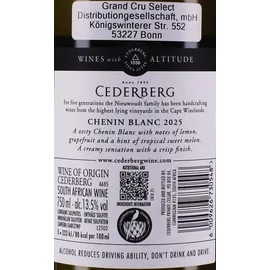 cederberg wines Cederberg Chenin Blanc 2025