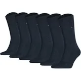 Tommy Hilfiger Herren Socken 6er Pack - Men's SOCK Classic, ECOM blau 47-49