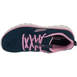 SKECHERS Graceful - Get Connected navy/pink 38