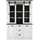 Lomadox Buffet Shelton-61 133 x 201 x 38 cm Weiß