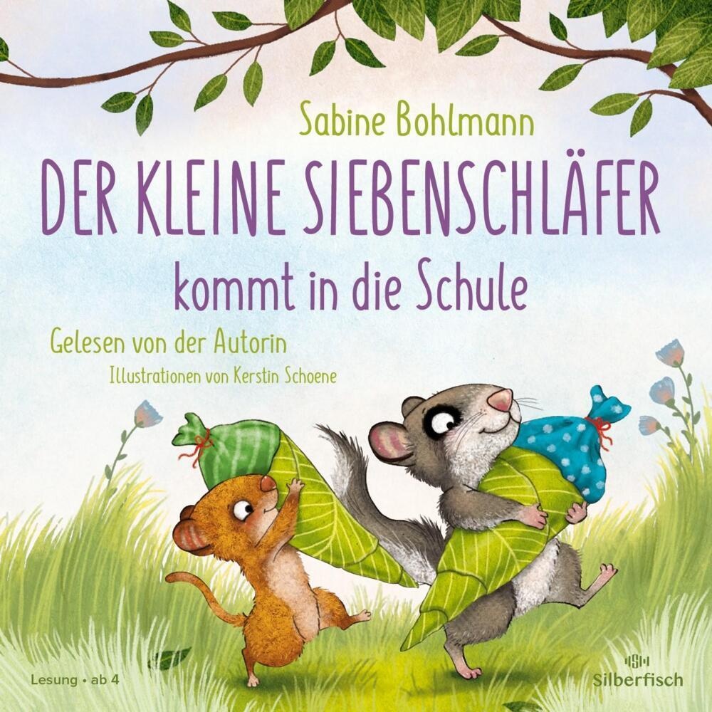 Der Kleine Siebenschläfer: Der Kleine Siebenschläfer Kommt In Die Schule 1 Audio-Cd - Sabine Bohlmann (Hörbuch)