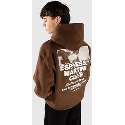 Another Cotton Lab Espresso Martini Oversized Sweatjacke chocolate Gr. XL