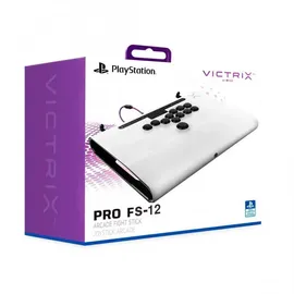 PDP Victrix Pro FS-12 Arcade Fight Stick Controller Weiß PS5/PC/PS4