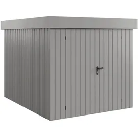 EcoStar Gerätehaus 2,37 x 2,78 m Graualuminium