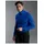 TRIGEMA Rollkragenshirt "TRIGEMA Langarm Ski- und Sport-Rollkragenpullover", Herren, Gr. XS, blau (royal), Feinripp, 100% Baumwolle (Bio-Baumwolle kbA), Basic, normal, ohne Ausschnitt, Shirts