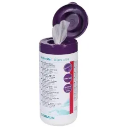B. Braun Meliseptol® Wipes ultra Desinfektionstücher 180014 , 1 Spenderdose = 100 Tücher, Maße: 14 x 20 cm