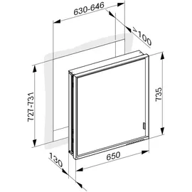 Keuco Royal Lumos 65 cm Aluminium