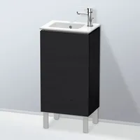 Duravit L-Cube 42x29,4x70,4cm, steh., T li, Ei schwarz