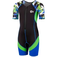 Beco Jungen Badeanzug-5806 Badeanzug, blau/grün 80