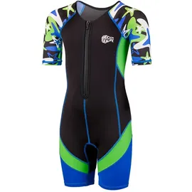 Beco Jungen Badeanzug-5806 Badeanzug, blau/grün 80
