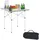 Vevor Campingtisch 70 cm Silber