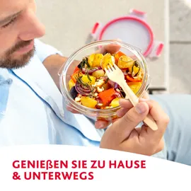 Emsa Clip&Close Glas Rot