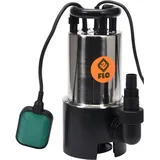 Yato Schmutzwasser-Tauchpumpe 750W 14000 l/h Inox mit Schwimmschalter