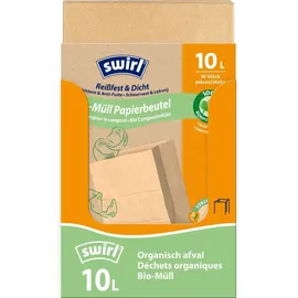 Swirl Bio-müll-papierbeutel 10 l 10 Stück