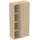 Ideal Standard Finesse Halbhochschrank 60 x 30 x 120 cm Eiche/Glas