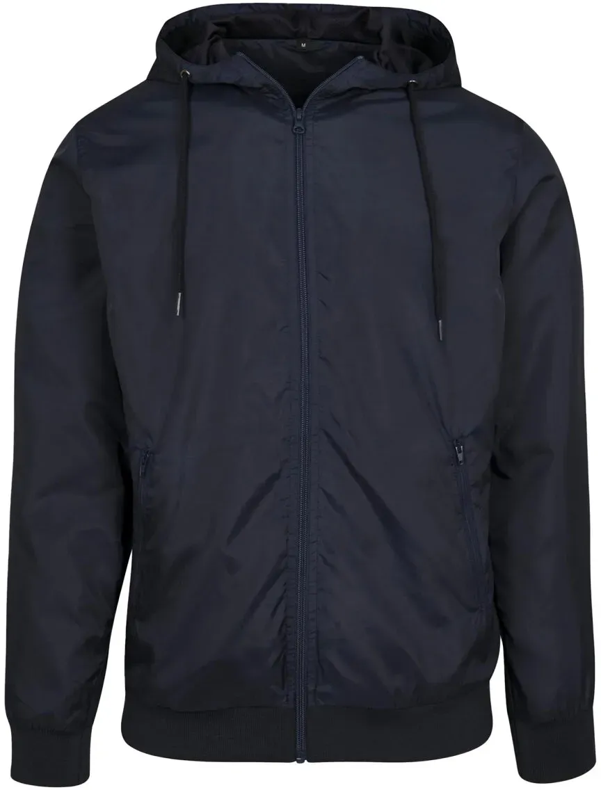 Build Your Brand - Windrunner Jacket bis 5XL - Navy/Navy / L