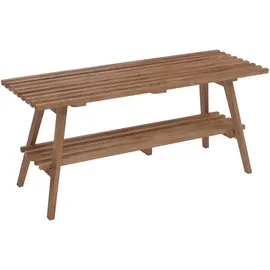 MCA Furniture Sitzbank P56 Eiche 45 x 100 x 35 cm
