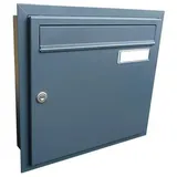 Letterbox24.de A-01 Unterputz Briefkasten Anthrazit (RAL 7016)