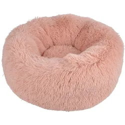 Plüsch Hundebett 55cm Katzenbett Hunde Kissen Hundekorb Schlafplatz Hund Katze