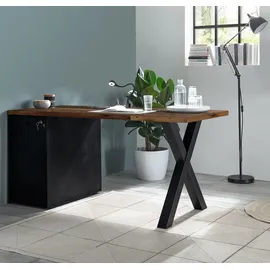 Mäusbacher Schreibtisch BIG SYSTEM OFFICE Eiche braun