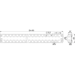SCHNEIDER ELECTRIC Universell Quertraverse NSYSUCR6580