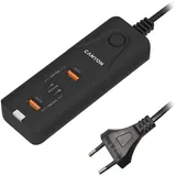 Canyon Power Adapter H-10 20W, QC 3.0, 18W USB-A, USB-C, schwarz