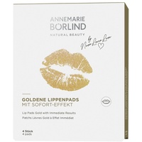 Annemarie Börlind Goldene Lippenpads mit Sofort-Effekt 4 Stück