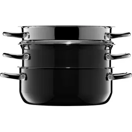 WMF Fusiontec Compact Topf-Set 3-tlg. schwarz