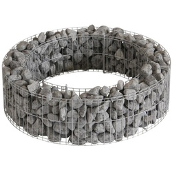BELLISSA Lagerfeuerstelle, Höhe: 21 cm, silberfarben