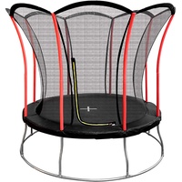 Ultrasport Lotus Gartentrampolin, Outdoor-Trampolin in 4 Durchmessern, galvanisch verzinkter Rahmen, Kindertrampolin mit toller Sicherheitsausstattung, ø 305 cm